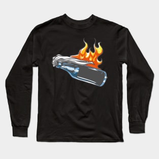 Molotov bomb protest Long Sleeve T-Shirt